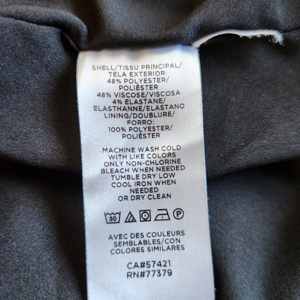 Ann Taylor Black Blazer Jacket Size 10 - Picture 4 of 5